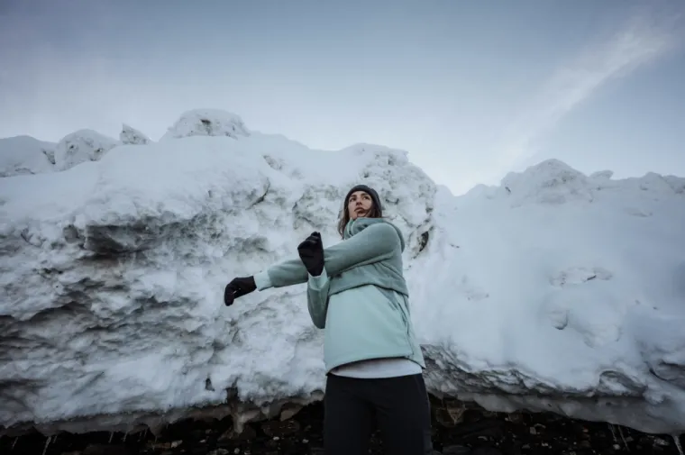 Séance photo pour marque de sport à Chamonix-Mont-Blanc, Sallanches, Manon Guenot Photographe