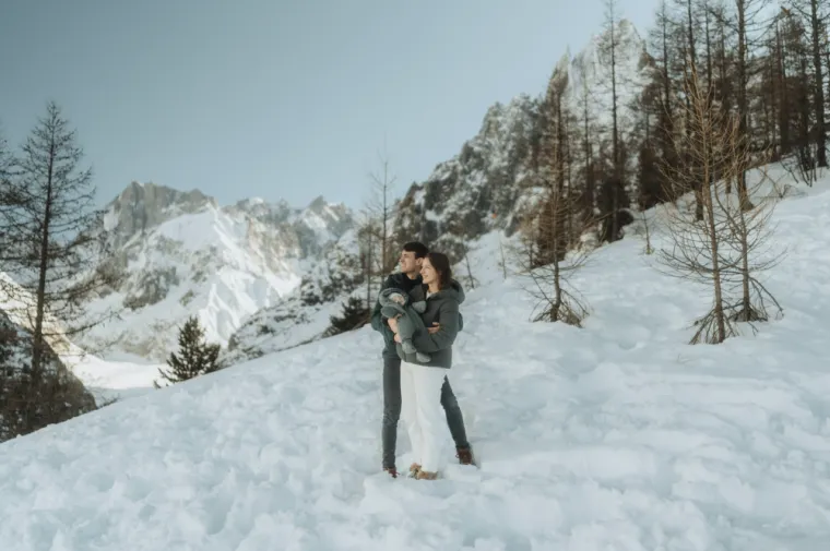 Séance photo famille à Chamonix, Sallanches, Manon Guenot Photographe